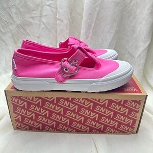 Vans Style 93 Women's Pink Canvas Sneakers size 8.5